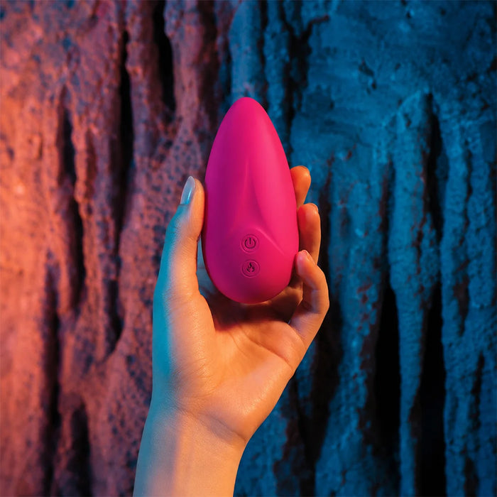 Ergonomic Palm Vibrator – 10 Modes & Advanced Heating Function