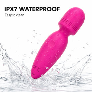 Silicone Bullet Massager — 10-Mode Waterproof Bullet Vibrator