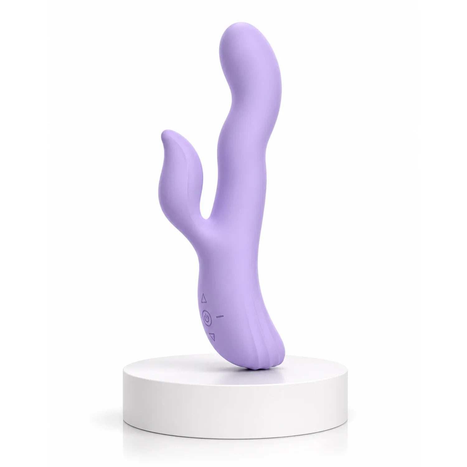 Elite Rabbit & Sprout Mix Stick Vibrator — Dual Stimulation Liquid Silicone Massager