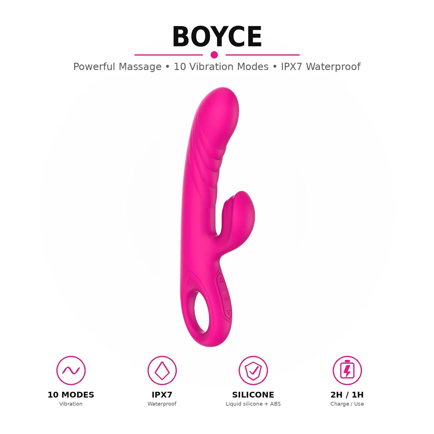 Boyce Dual-Stimulation Rabbit Vibrator