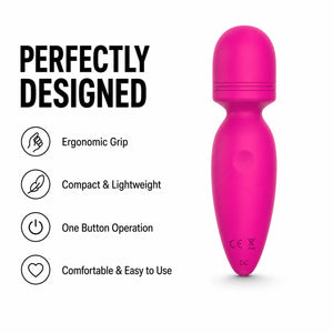 Silicone Bullet Massager — 10-Mode Waterproof Bullet Vibrator