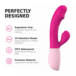 Boyce Dual-Stimulation Rabbit Vibrator