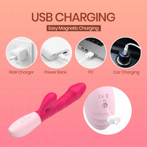 Dual-Stimulation Rabbit Vibrator