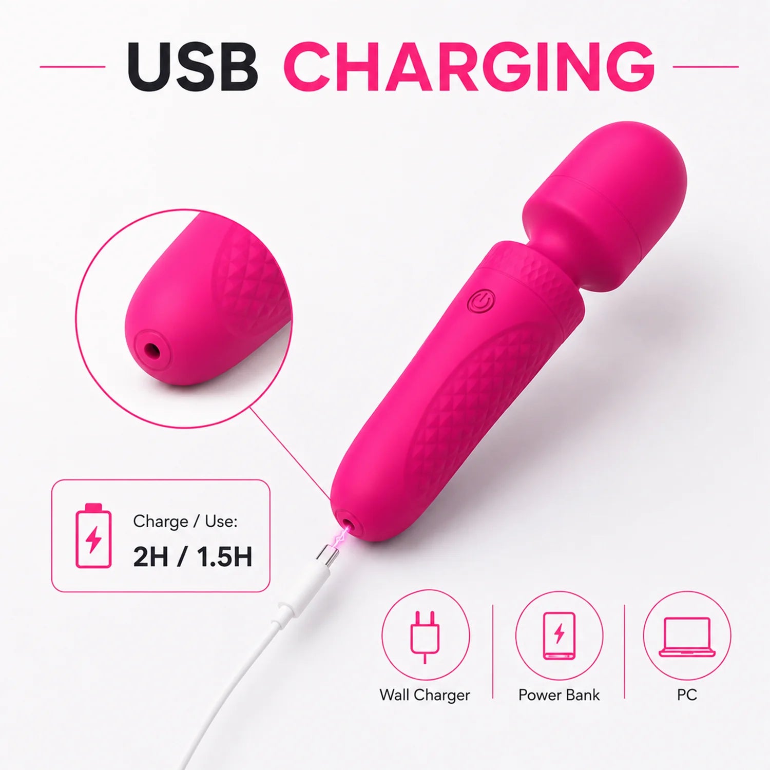 MINI AV Wand: Ultra-Powerful Pocket Massage Wand