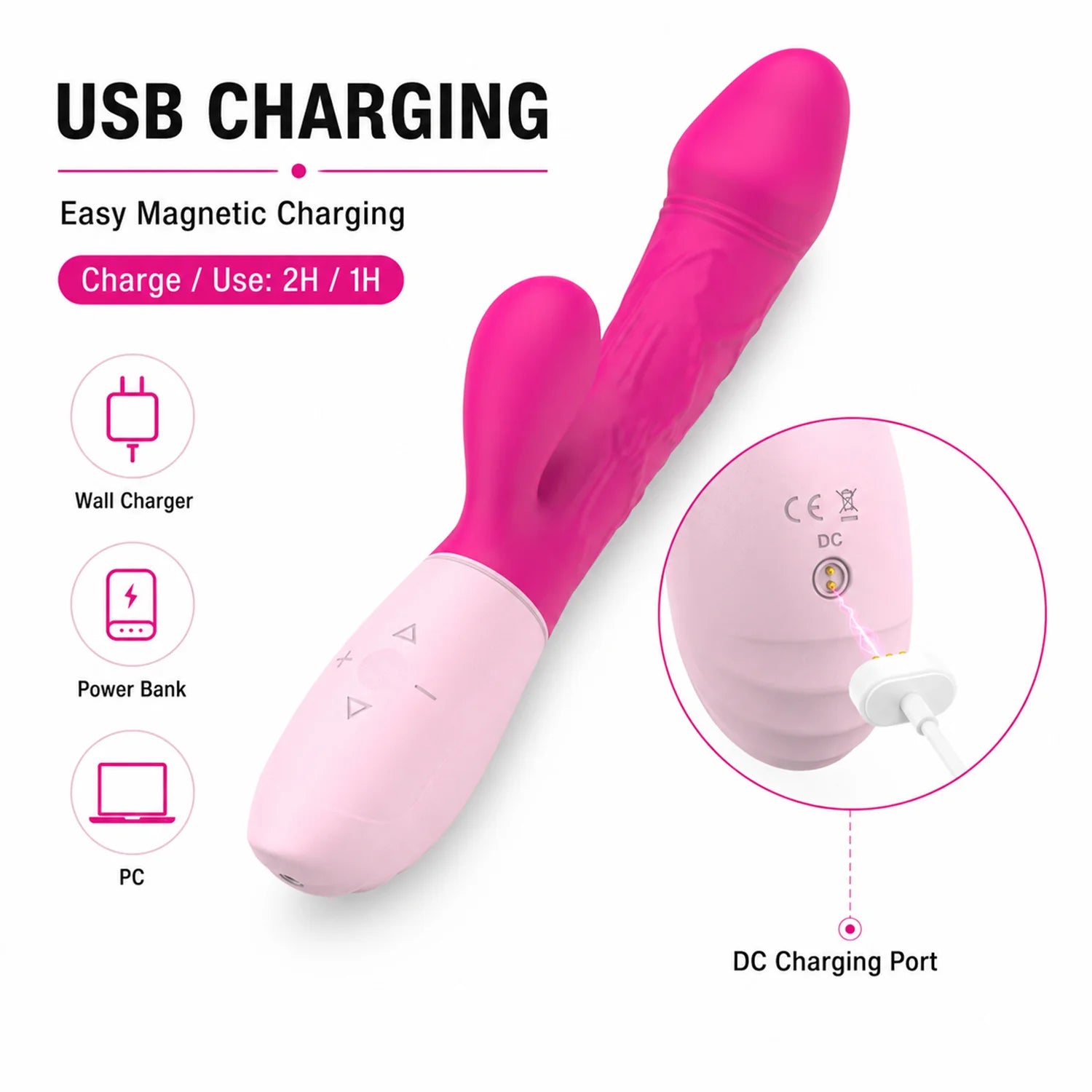 Boyce Dual-Stimulation Rabbit Vibrator
