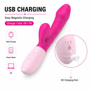 Boyce Dual-Stimulation Rabbit Vibrator