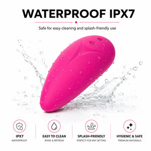 Sienna Ergonomic Palm Vibrator – 10 Modes & Advanced Heating Function