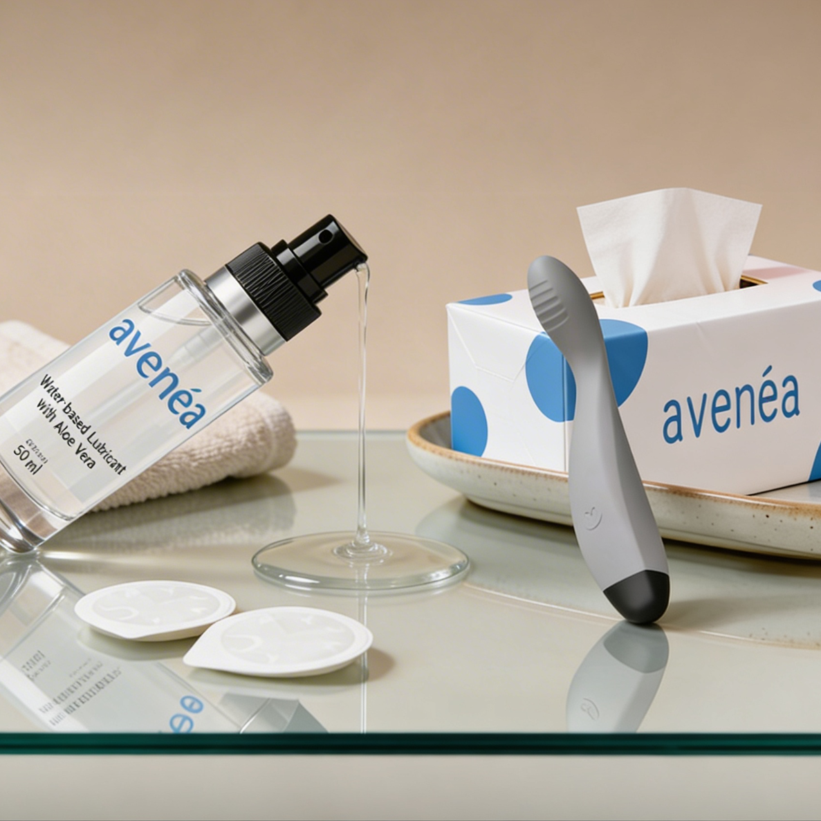 Daily Intimate Care Kit - Water-Based Lubricant + Wipes